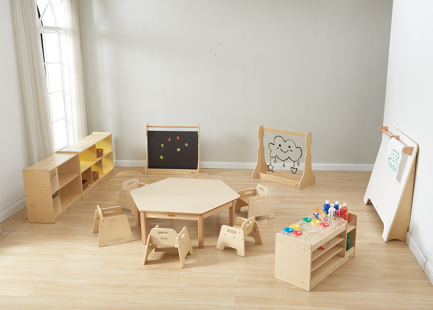 Art Activity and Makerspace Roomscapes Sets A